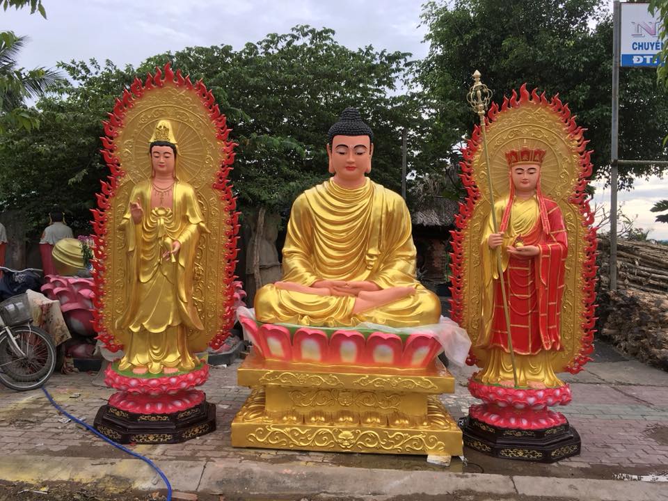 Điêu Khắc Tượng Phật Composite Hoàng Phi