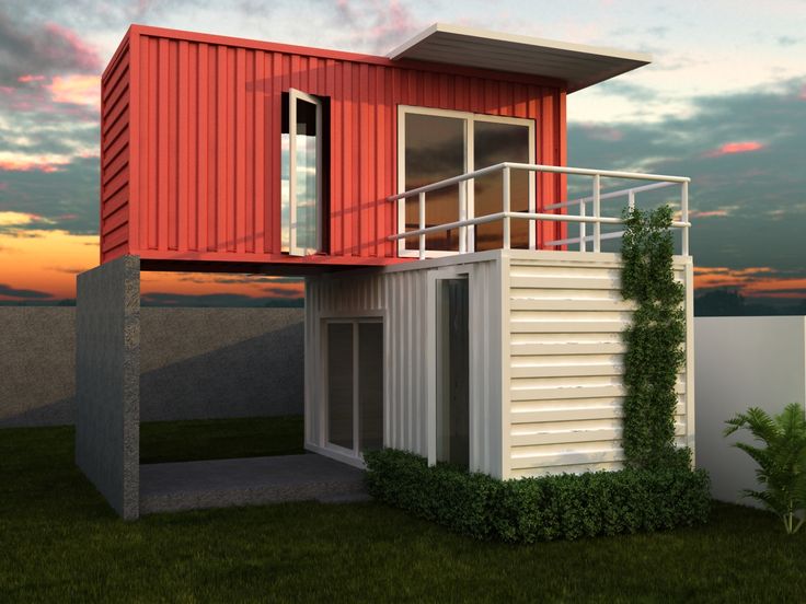 container loft - Pesquisa Google | Container house plans, Tiny container house, Container house