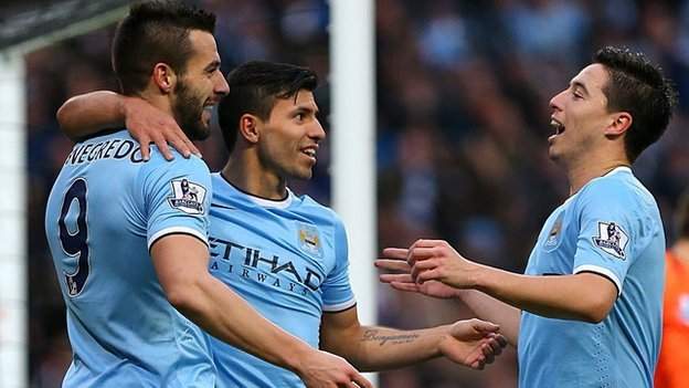 Manchester City 6-0 Tottenham Hotspur - BBC Sport