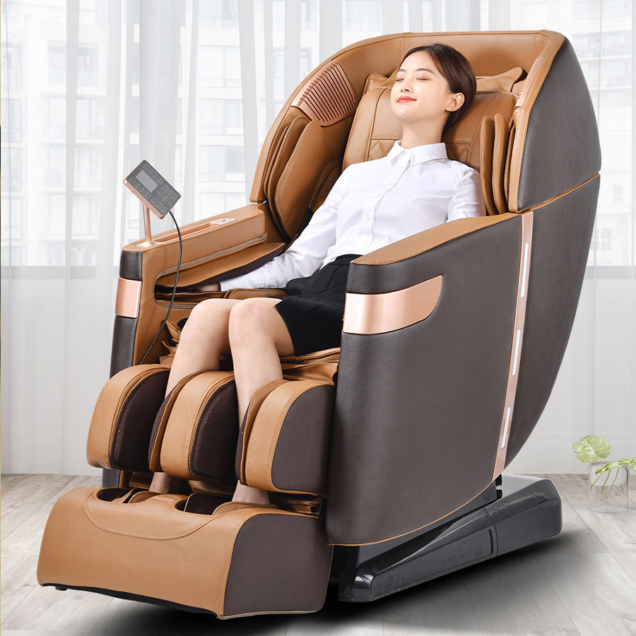 Ghế Massage Queen Crown QC CX6 - Dẫn đầu phân khúc ghế massage hạng thương gia - Máy massage toàn thân Hiệu queencrown | Haxaki.Com
