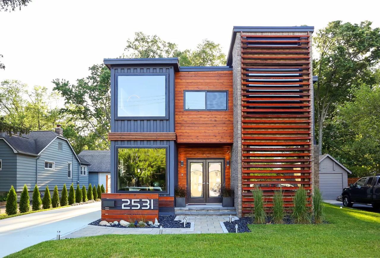 Shipping Container Homes & Buildings: Luxury Shipping Container House, Royal Oak, Michigan