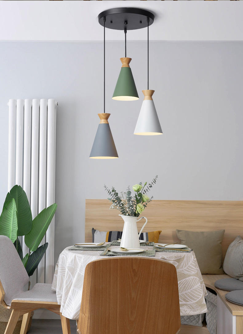 Đèn thả trang trí bàn ăn, phòng khách RENSAI cao cấp kèm bóng LED chuyên dụng | Tiki