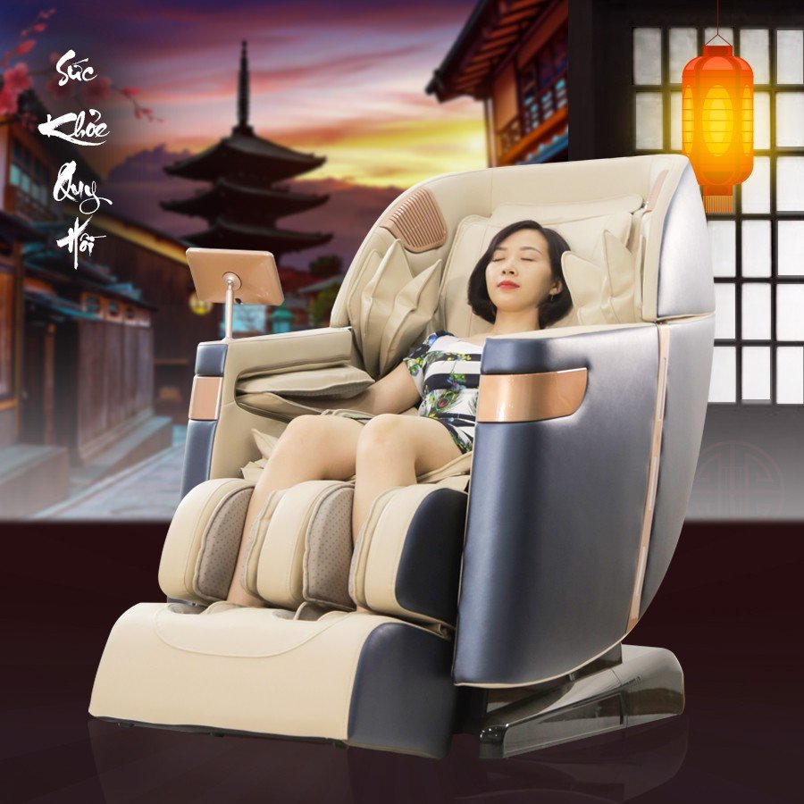 Ghế massage toàn thân Queen Crown QC CX6 – Queen Crown Japan