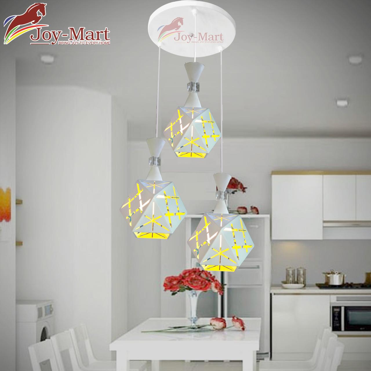 Đèn thả bàn ăn 3 bóng LED MTH4164-3 - Ánh sáng vàng