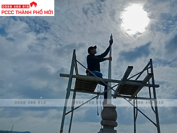 quy trình kiểm định hệ thống chống sét