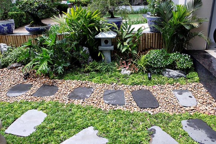 Thiết kế lối đi sân vườn đơn giản mà đẹp cho nhà bạn - CafeLand.Vn