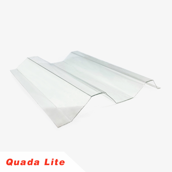 Tấm Polycarbonate lợp mái phổ thông QuadaLite