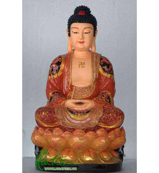 Tượng Phật A Di Đà - Vẽ Màu I Hoa Tiên